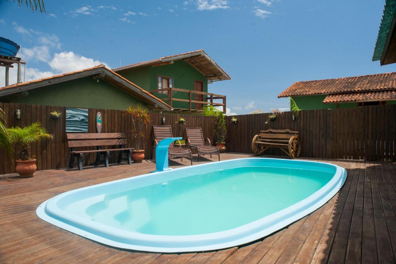 Cabanas Prema Praia do Rosa Luaran gambar